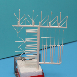 Masten weiß Nr. 7 (1 Set)